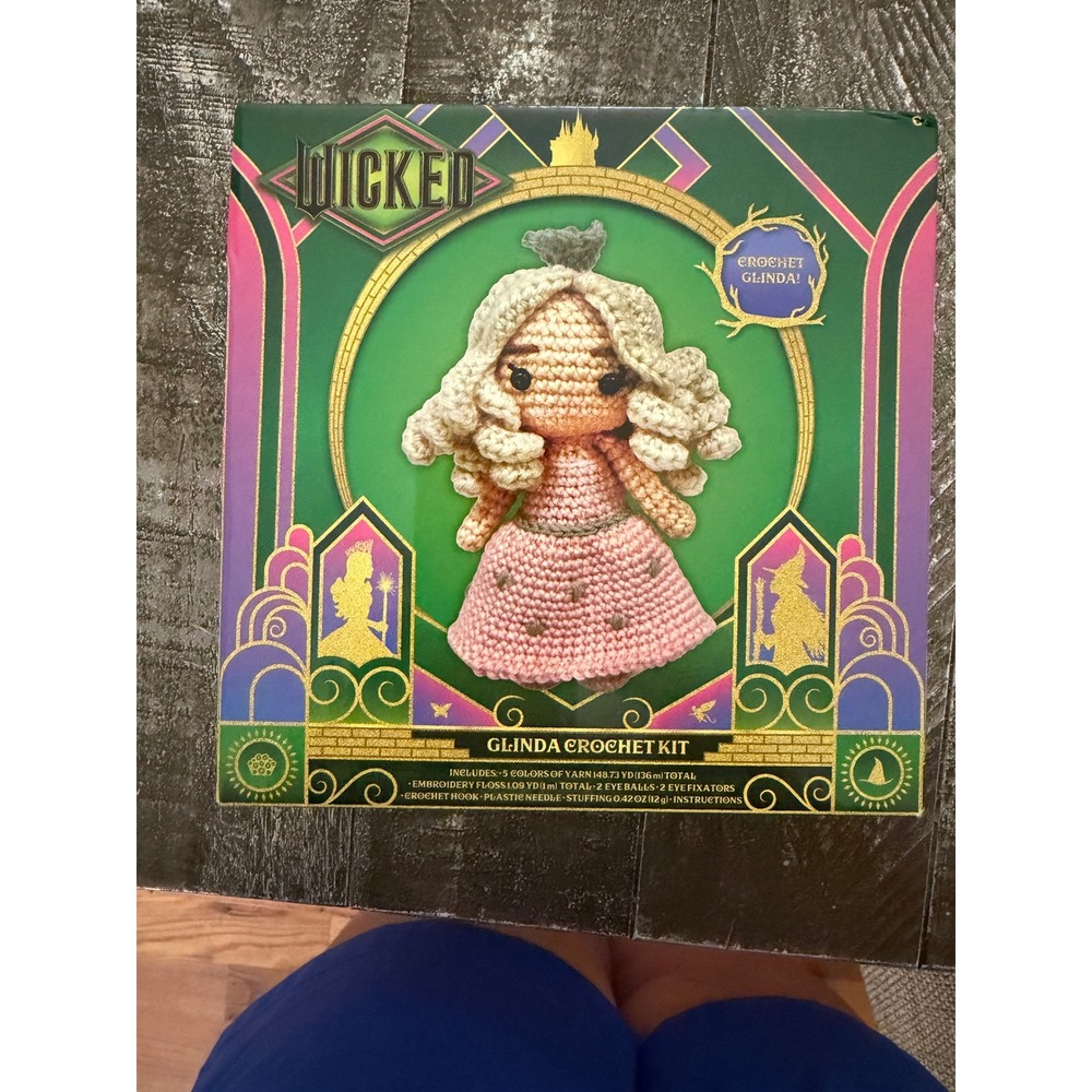Wicked Glinda NEW Crochet Set